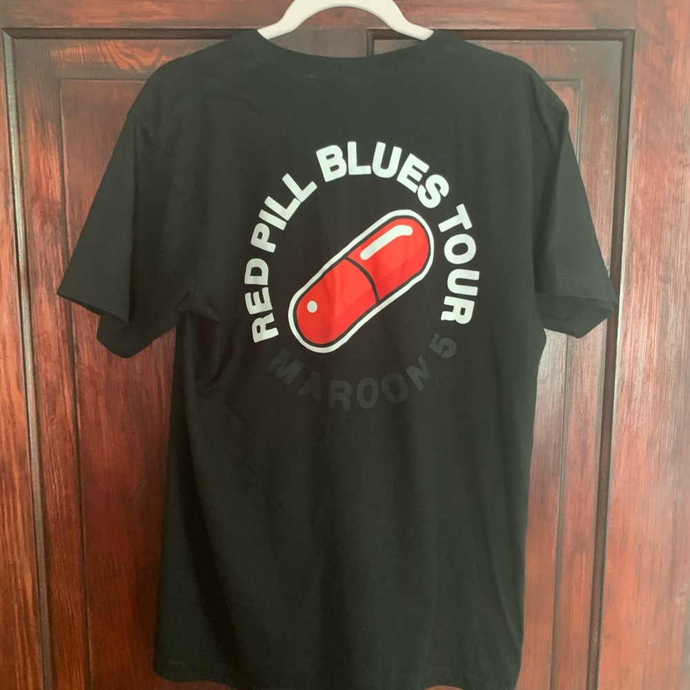Maroon 5 Band Concert Tour T-shirt Large EUC